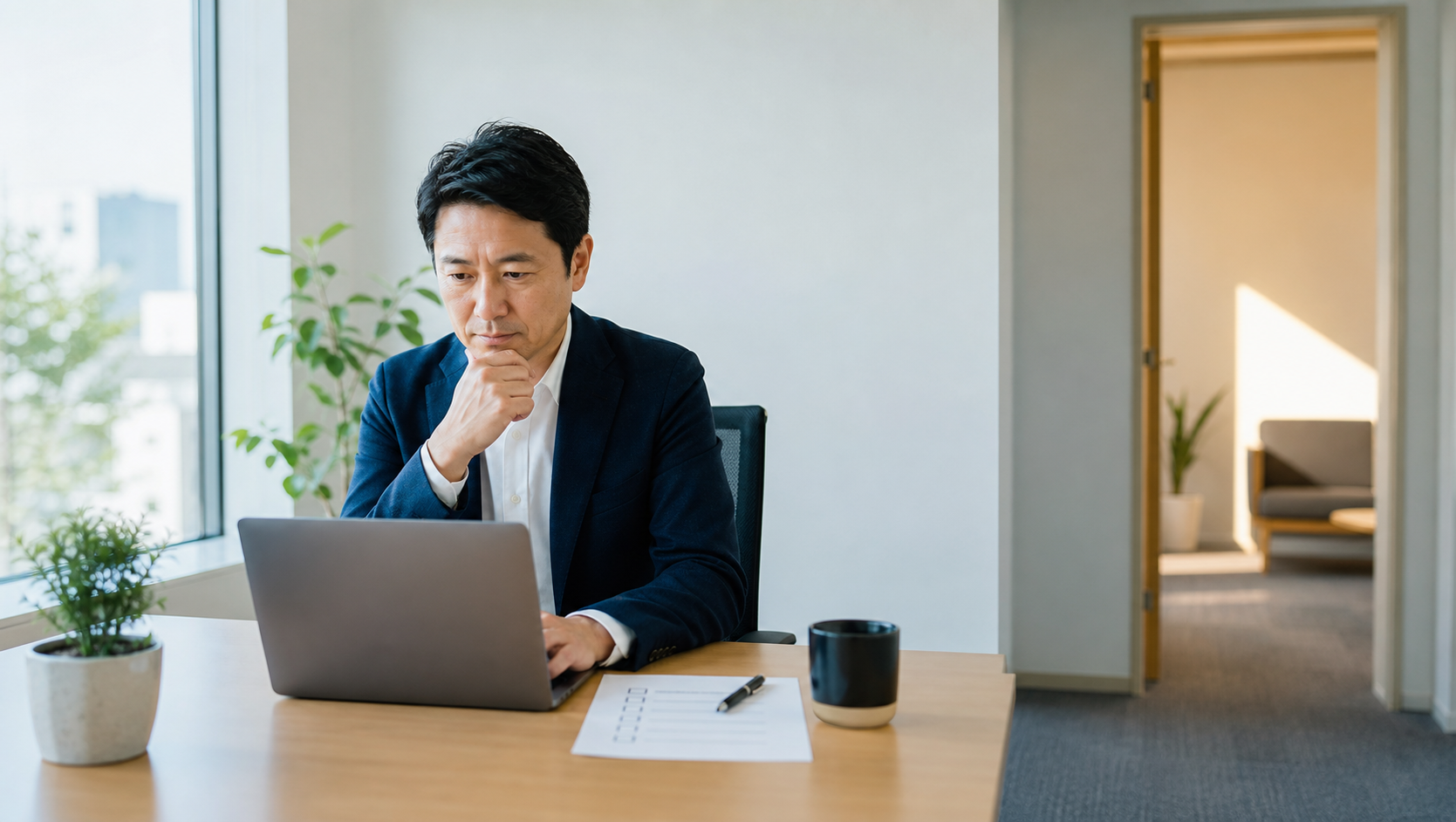 AI接客の導入前設計と有人対応への切り替えを確認するイメージ